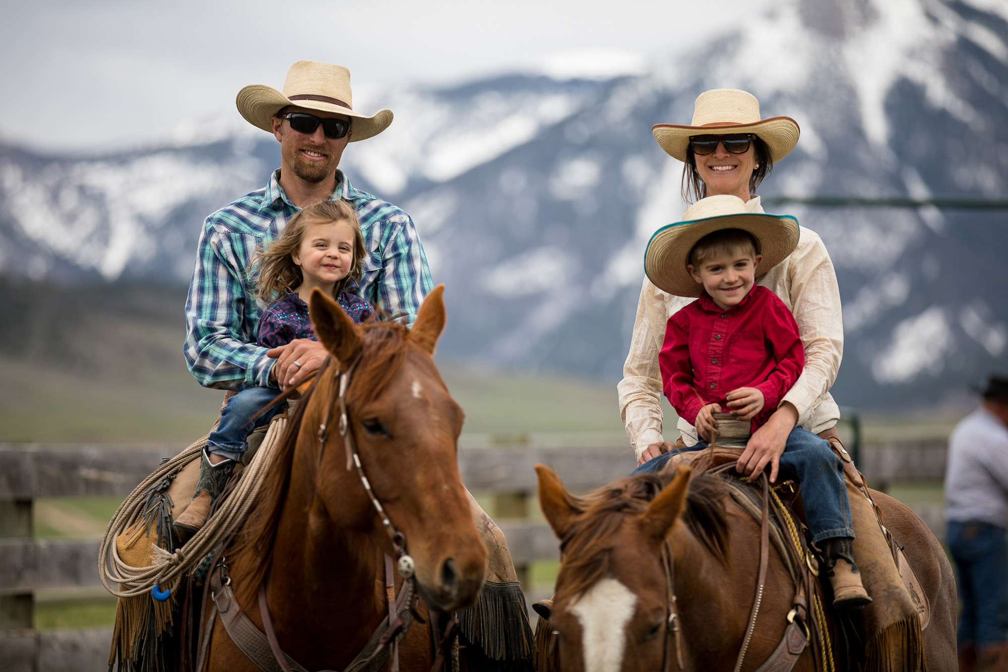 It’s a family affair on every front.