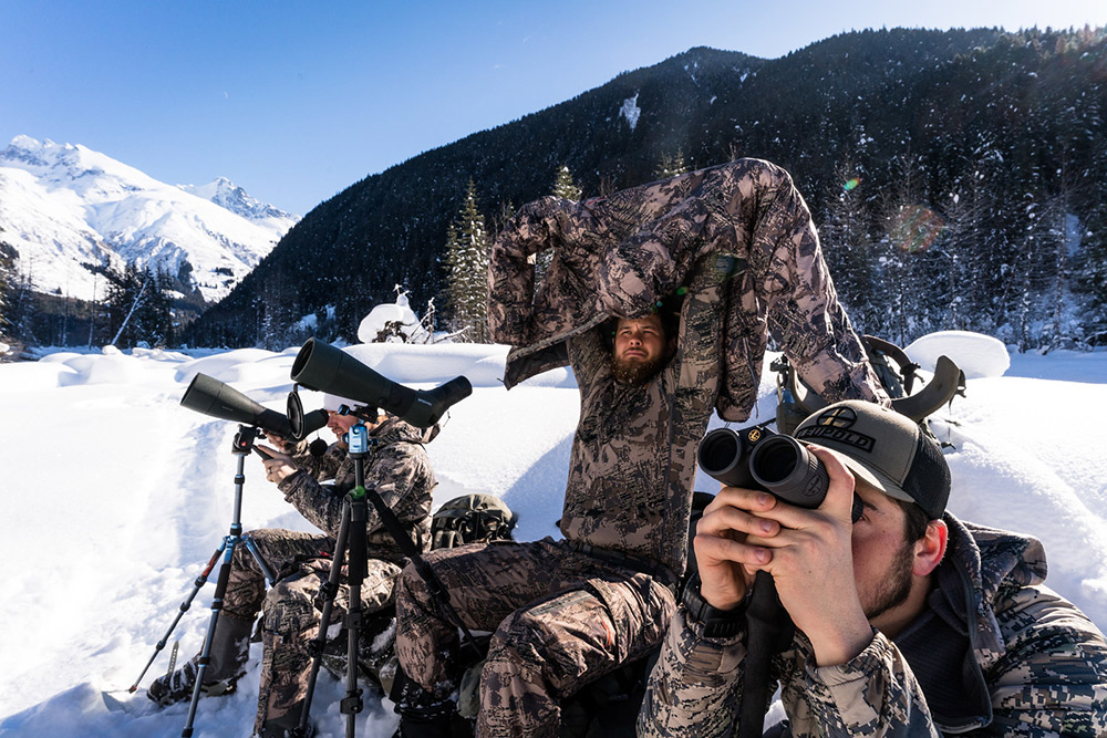 Layering and glassing in Optifade Open Country.