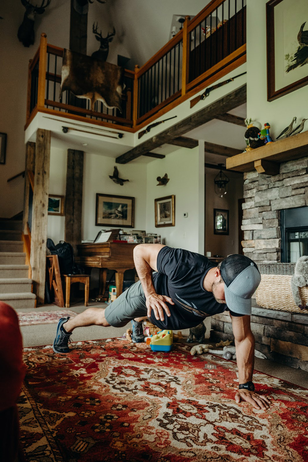 Bodyweight home workout Pushups at home