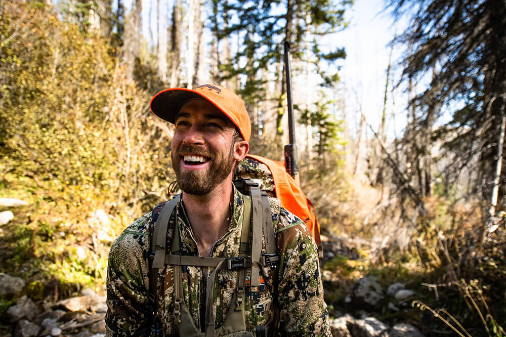 Craig Francis is all smiles on a hunt